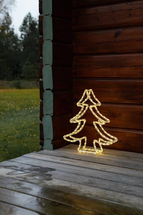3D-julgran LED 45,5 cm Konstsmide